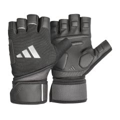 Wrist Wrap Training Gloves - Black